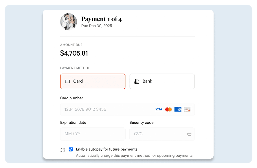 Payments